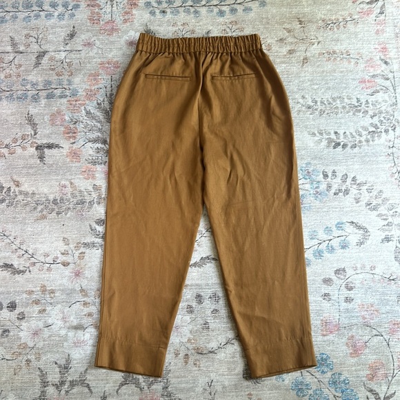 MM Lafleur The Shane 2.0 Drawstring Pant Everyday Twill In Acorn NWT Size 4 - Picture 9 of 15